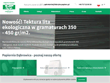 Tablet Screenshot of fabryka-papieru.pl
